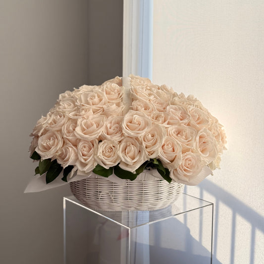 Large Rose Basket