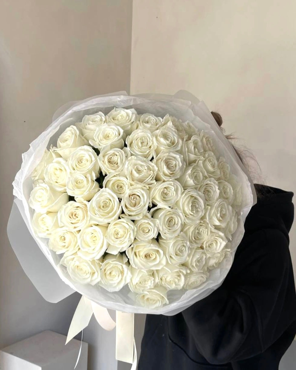 White Rose Bouquet
