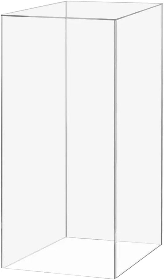 Acrylic Clear Pedestal Rental Miami | Modern Event & Wedding Decor