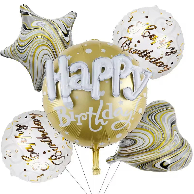 Happy Birthday Balloon Set