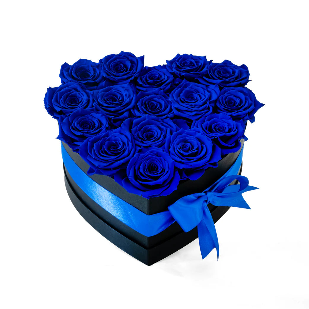 Heart Box – Preserved Roses, Long-Lasting XL Roses for Valentine’s Day