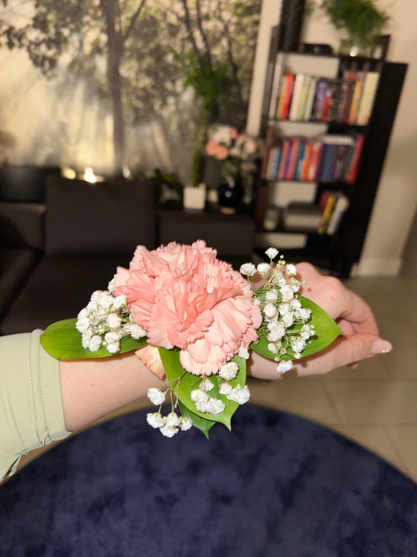 Elegant Wedding Flower Bracelet