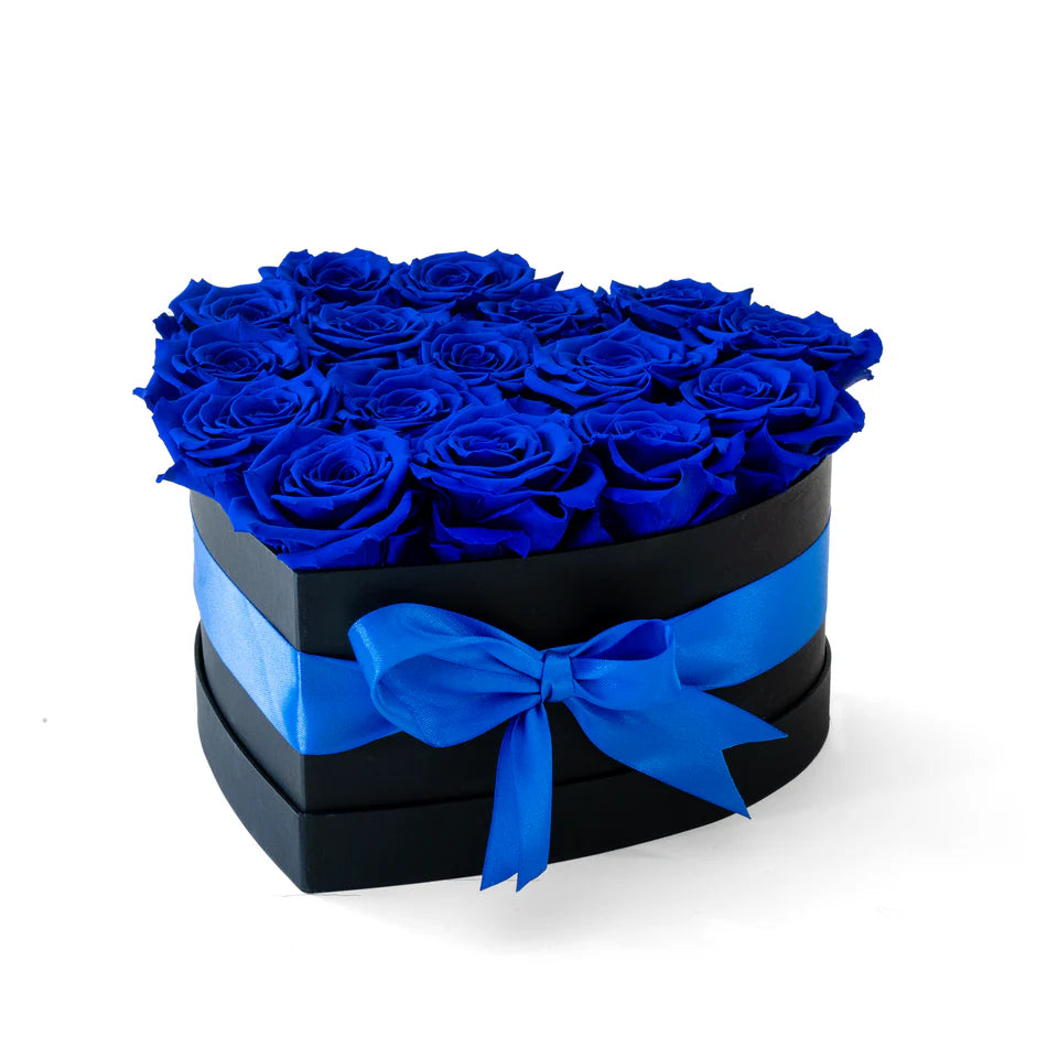 Heart Box – Preserved Roses, Long-Lasting XL Roses for Valentine’s Day