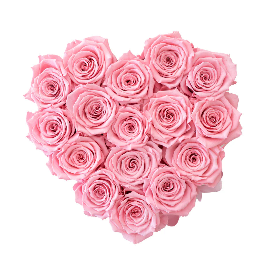 Heart Box – Preserved Roses, Long-Lasting XL Roses for Valentine’s Day