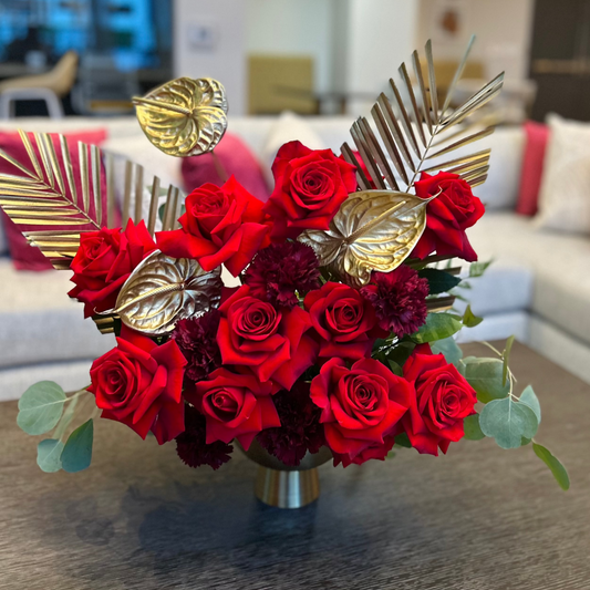 "Red Passion" Flower Arrangement