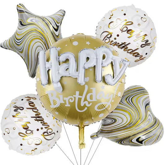 Happy Birthday Balloon Set