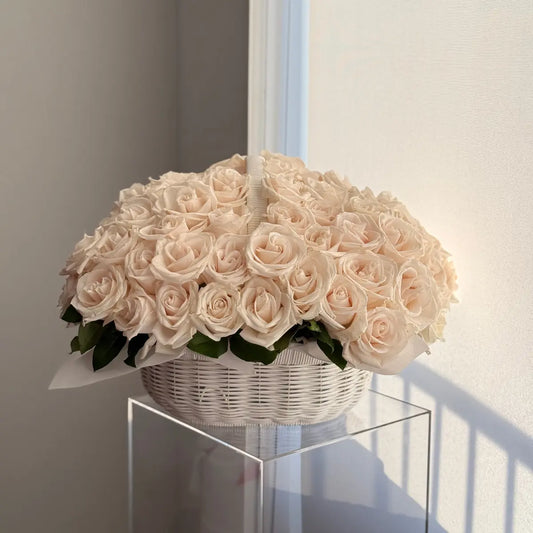 Large Rose Basket