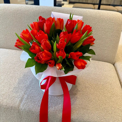 Luxury Tulips Flower Box