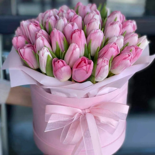 Luxury Tulips Flower Box