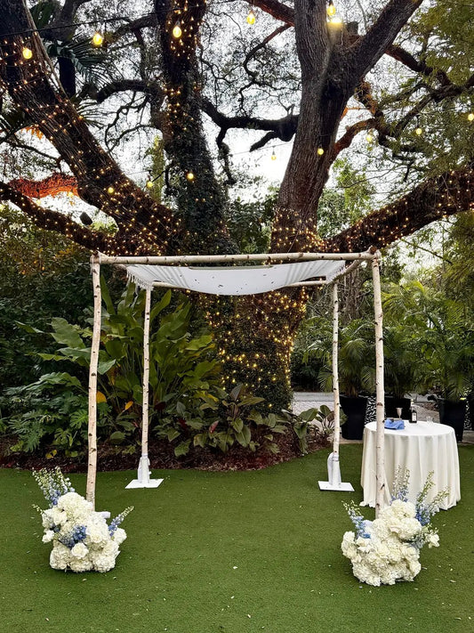 Birch Chuppah/Arch Rental Miami