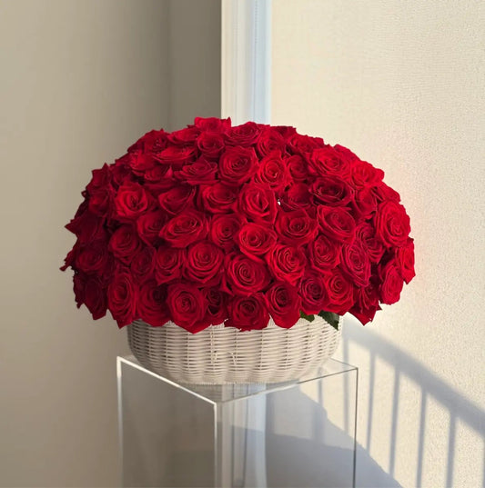 XL Rose Large Basket – 200 Roses